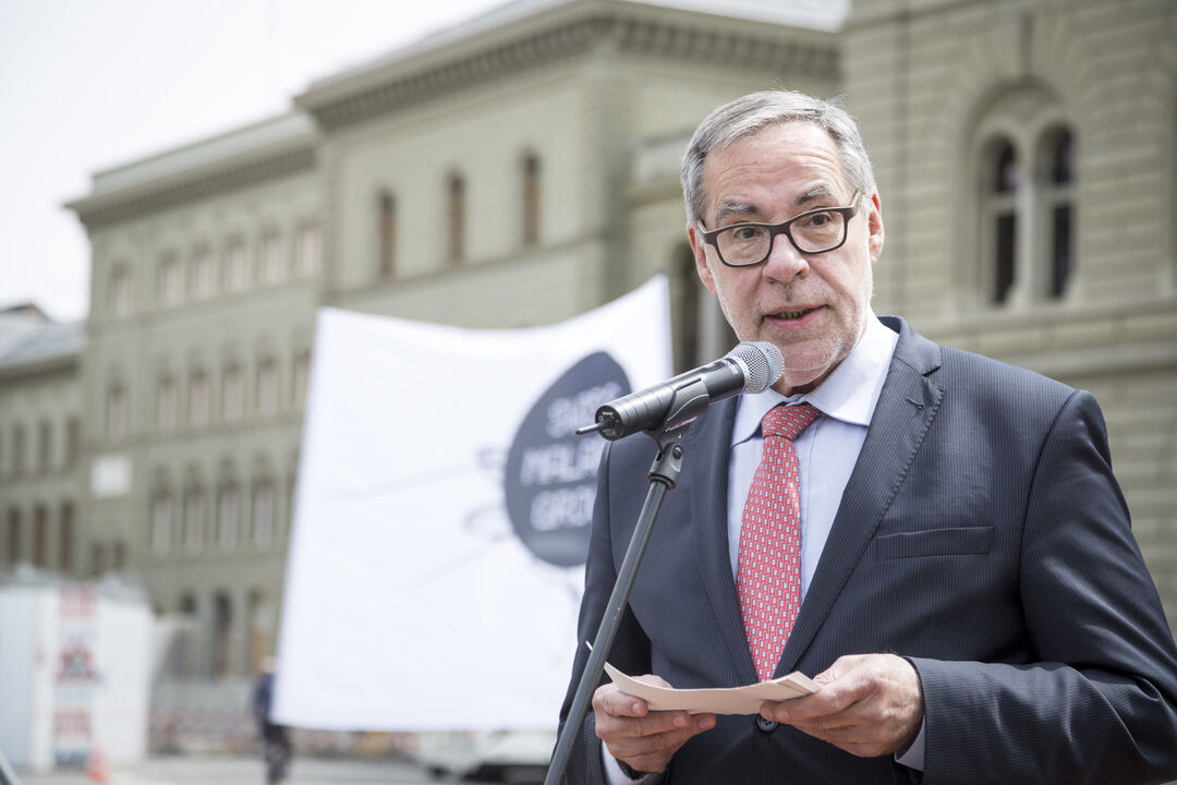 Mayor of Bern Alexander Tschäppät