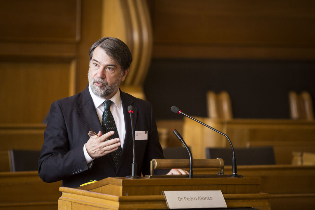 Dr Pedro Alonso, Director of the WHO Global Malaria Programme